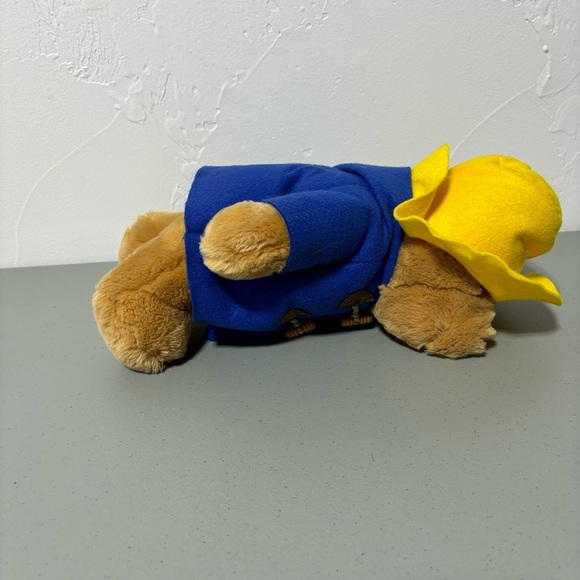Sears VTG Paddington Bear Plush Stuffed Animal Toy Felt Rain Jacket Hat - Picture 6 of 12